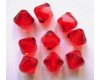 Swarovski Crystal Siam Red 5mm Bicones - 12 pcs